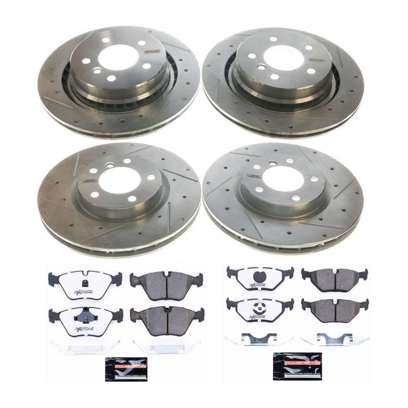 PowerStop Z26 Street Performance Ceramic Brake Pad and Drilled & Slotted Rotor K