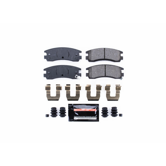 PowerStop Z23 Evolution Sport Carbon-Fiber Brake Pads With Hardware