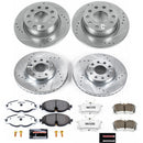PowerStop Z26 Street Performance Ceramic Brake Pad and Drilled & Slotted Rotor K