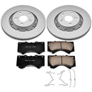 PowerStop Genuine Geomet Coated Rotor and Low-Dust Ceramic Brake Pad Kit