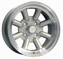 15x7 Konig Rewind Silver/Machined Lip 4x100 ET40 Wheel Rim-1