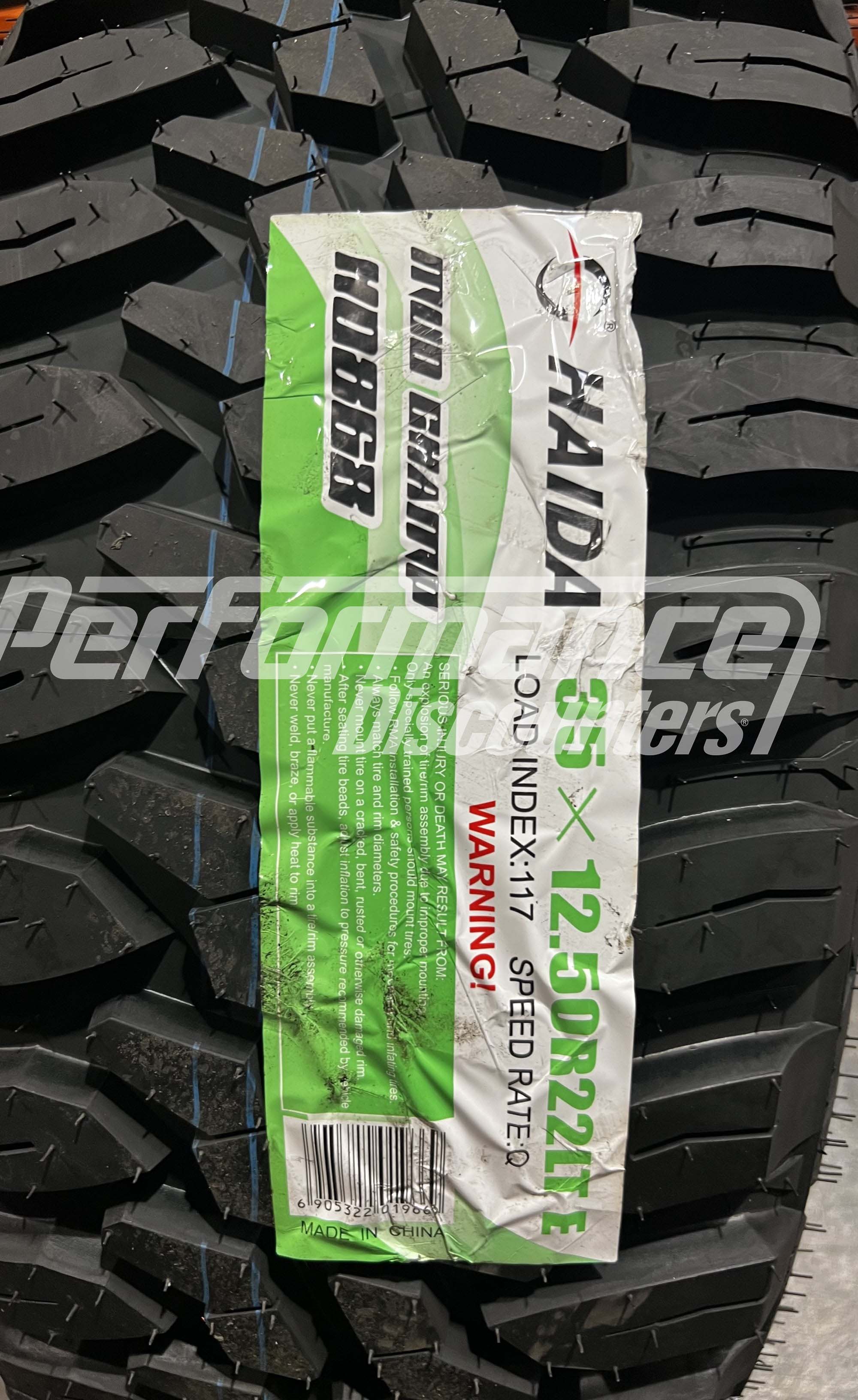 Haida HD868 M/T Mud Tire(s) 35x12.50R22LT 117Q LRE BSW 35125022