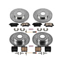 PowerStop Z23 Daily Driver Carbon-Fiber Ceramic Brake Pad and Drilled & Slotted