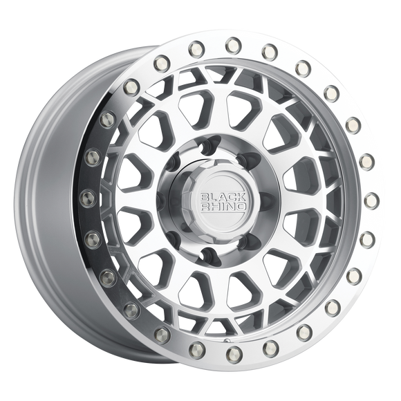 PRIMM 18x9.5 6/139.7 ET-12 CB112.1 SILVER AND LIP EDGE