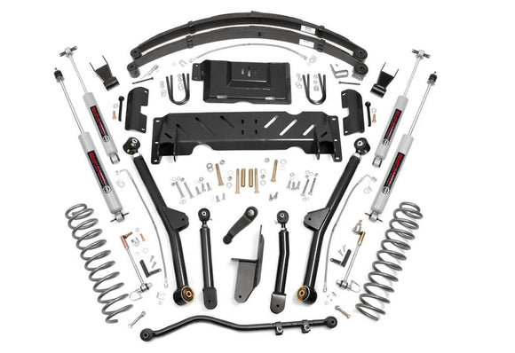 6.5 Inch Lift Kit - Long Arm - NP242 - Jeep Cherokee XJ 4WD (84-01)