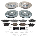 PowerStop Z23 Daily Driver Carbon-Fiber Ceramic Brake Pad and Drilled & Slotted