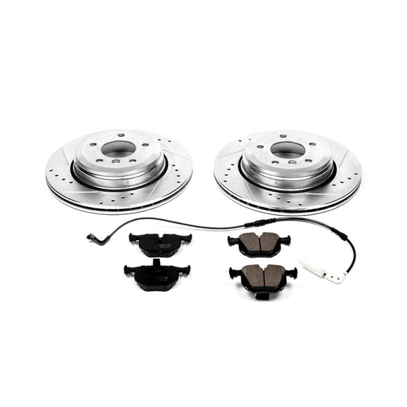 PowerStop Z23 Daily Driver Carbon-Fiber Ceramic Brake Pad and Drilled & Slotted