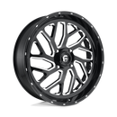24X7 Fuel UTV D581 Triton Gloss Black Milled 4X137 ET13 wheel/rim