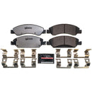 PowerStop Z36 Truck And Tow Carbon-Fiber Ceramic Brake Pads With Hardware