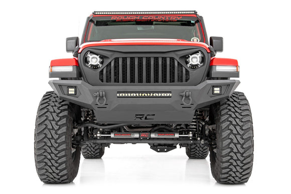 Rough Country Front Bumper Skid Plate For Jeep Gladiator Wrangler 18-23