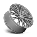 22x9.5 Asanti ABL30 Corona Titanium Brushed 6x135 ET30 CB87.1 Wheel Rim