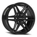 20x9 Vision 476 Wedge Gloss Black Wheel 6x139.7 ET30 CB78.1
