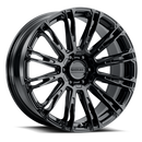 22x9.5 Raceline 802GB Ascent Gloss Black 6x139.7 ET20 CB106.1 Wheel