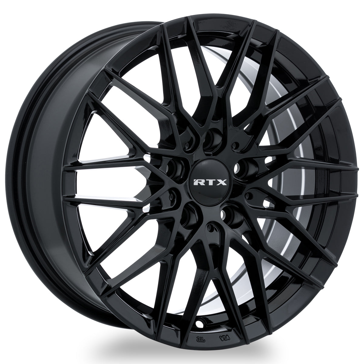 18x8 RTX V20 Gloss Black 5x114.3 ET42 wheel/rim