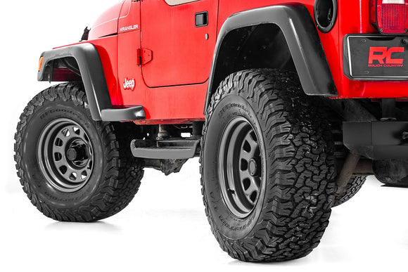 Rough Country Steel Wheel Gray 15x10 5x4.5 5x114.3 ET-39 Rim