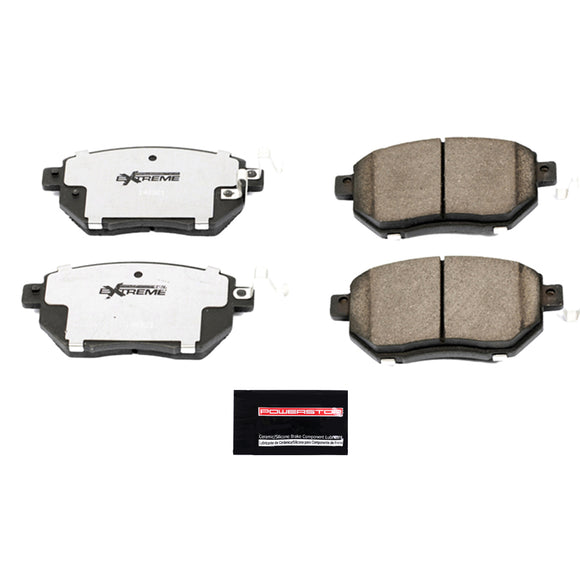 PowerStop Z26 Street Performance Carbon-Fiber Ceramic Brake Pads With Hardware