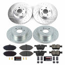 PowerStop Z23 Daily Driver Carbon-Fiber Ceramic Brake Pad and Drilled & Slotted