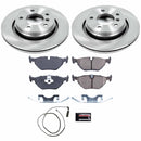 PowerStop OE Stock Replacement Low-Dust Ceramic Brake Pad and Rotor Kit