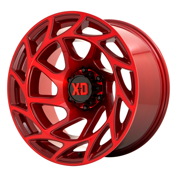 20X9 XD XD860 Onslaught Candy Red 5X127 5X5 ET0 Wheel Rim