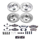 PowerStop Z26 Street Performance Ceramic Brake Pad and Drilled & Slotted Rotor K