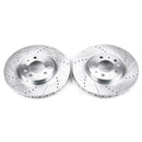 PowerStop Evolution Drilled Slotted Rotors Pair Front For Pontiac Solstice