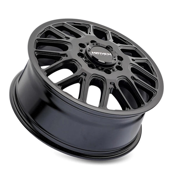 20x8.25 Mayhem Cogent Dually Gloss Black 8x165.1 ET115 CB121.3 Wheel Rim