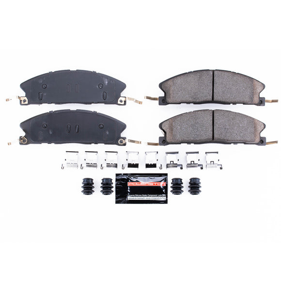 PowerStop Z23 Evolution Sport Carbon-Fiber Brake Pads With Hardware