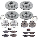 PowerStop OE Stock Replacement Low-Dust Ceramic Brake Pad, Rotor and Caliper Kit