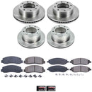 PowerStop OE Stock Replacement Low-Dust Ceramic Brake Pad and Rotor Kit