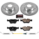 PowerStop Z23 Daily Driver Carbon-Fiber Ceramic Brake Pad and Drilled & Slotted