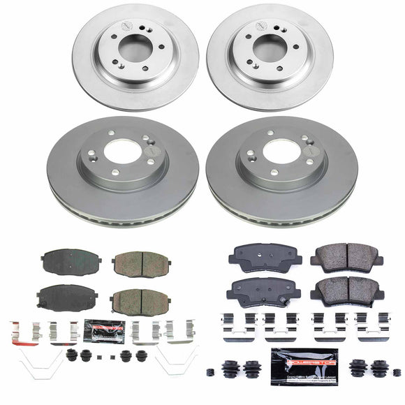 Z23 Daily Driver Premium Carbon-Fiber Ceramic Brake Pad and Fully Coated Rotor K
