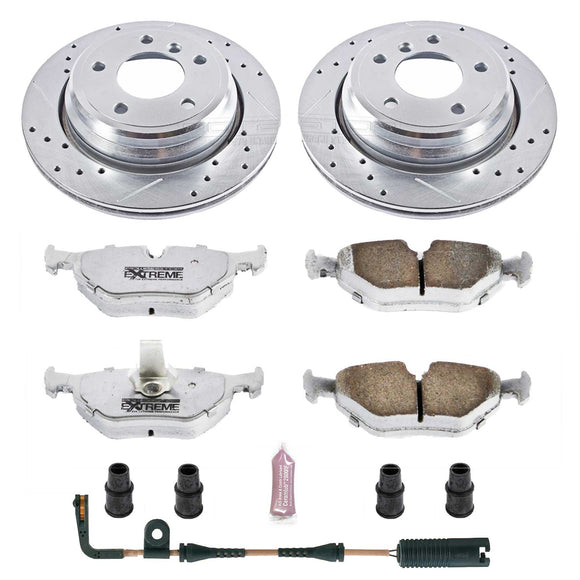PowerStop Z26 Street Performance Ceramic Brake Pad and Drilled & Slotted Rotor K