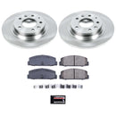 PowerStop OE Stock Replacement Low-Dust Ceramic Brake Pad and Rotor Kit