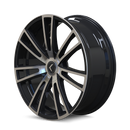 18x8 Kraze Spectra Gloss Black Machined 5x108 ET40 CB72.62 Wheel Rim