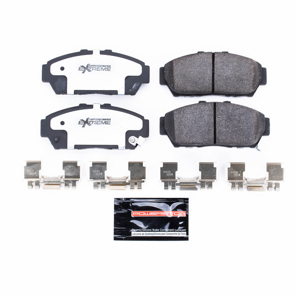 PowerStop Z26 Street Performance Carbon-Fiber Ceramic Brake Pads With Hardware