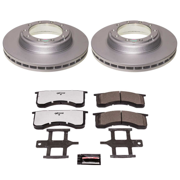 Z36 Truck & Tow Premium Carbon-Fiber Ceramic Brake Pad and Fully Coated Rotor Ki
