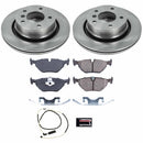PowerStop OE Stock Replacement Low-Dust Ceramic Brake Pad and Rotor Kit
