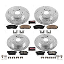 PowerStop Z23 Daily Driver Carbon-Fiber Ceramic Brake Pad and Drilled & Slotted
