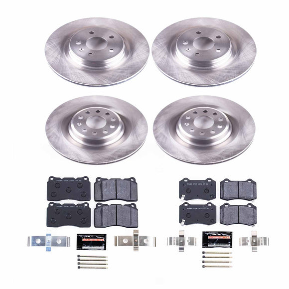 PowerStop Track Day High-Performance Brake Pad and Rotor Kit