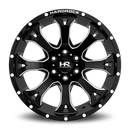 20x12 Hardrock BloodShot Xposed Gloss Black Milled 6x135 ET-44 wheel/rim-1
