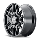 20x9 Ion 146 Gloss Black 8x170 ET18 CB125.2 Wheel Rim