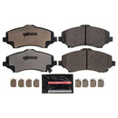 PowerStop Z36 Truck And Tow Carbon-Fiber Ceramic Brake Pads With Hardware