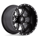 15X10 Fuel UTV D538 Maverick Matte Black Milled 4X156 ET0 Wheel Rim