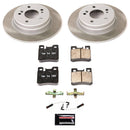 PowerStop Semi-Coated Rotor and Low-Dust Ceramic Brake Pad Kit