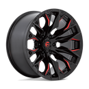20x9 Fuel Off-Road D823 Flame Black 5x127 ET1 CB71.5 Wheel Rim