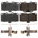 PowerStop Z17 Evolution Ceramic Brake Pads With Hardware