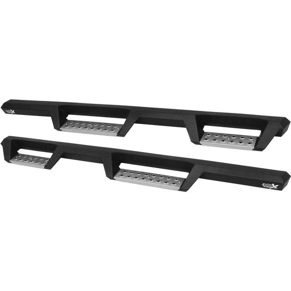 Westin HDX Stainless Drop Nerf Step Bars Textured Black 56-140652