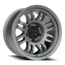 17x9.5 Vision 409 Inferno Satin Grey 5x5 (5x127) ET-18 wheel/rim
