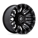 20x10 Fuel Off-Road D828 Quake Gloss Black Milled 8x165.1 ET-18 CB125.1 Wheel