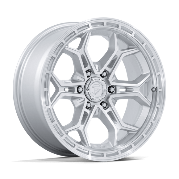 20x9 Fuel Off-Road FC896 Heathen Gloss Silver Machined Face 6x139.7 ET1 Wheel